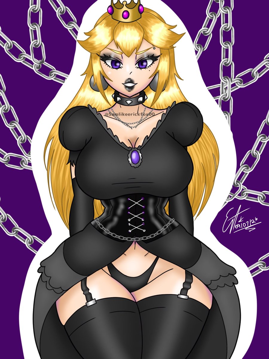 erickfox_234's tweet photo. Peach, the evil queen 🖤😈✨
I used these image for reference ^^

#peach #queen #supermario #fanartㅤㅤㅤㅤ https://t.co/Y8mqcXXjcb