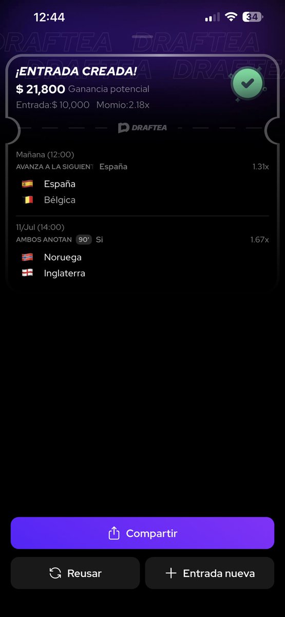 Elcraycray929's tweet photo. Draftea 2X🤑🤑🤑🤑🤑 
#Draftea #WorldCup https://t.co/XzRZdMVhqI