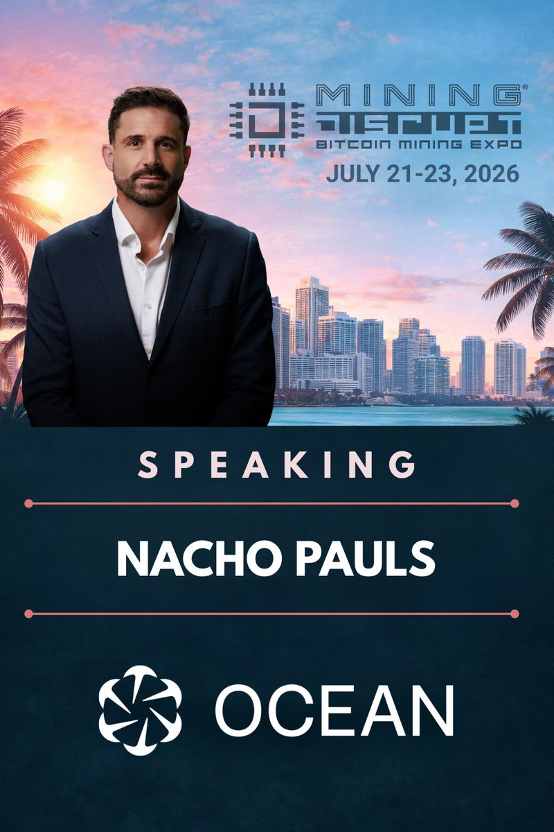 Mining Disrupt® Conference July 21-23, 2026 tweet media