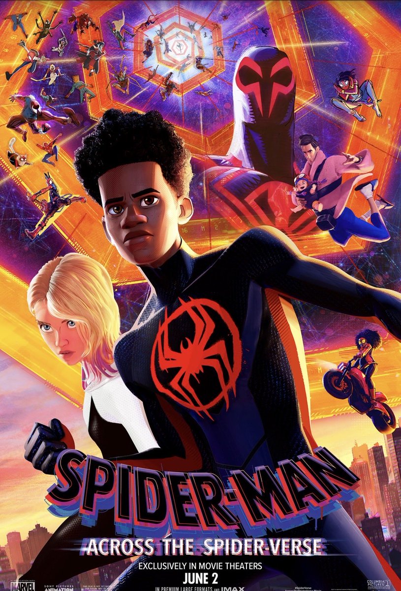imoh_17's tweet photo. Spider-Man: Across the Spider-Verse
B+ https://t.co/Lt38u27RNa