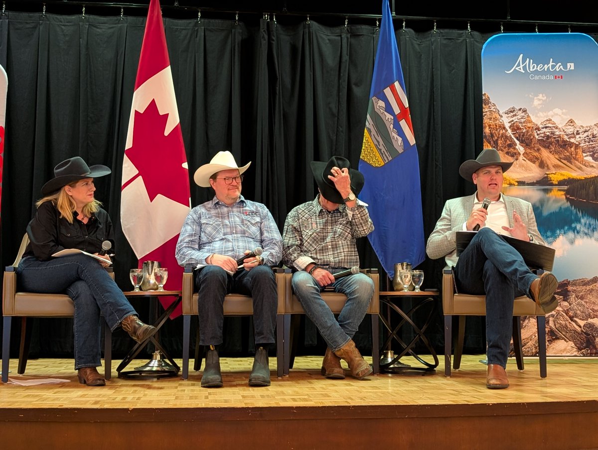 NolanDyckAB's tweet photo. Attending one of the economic development events in Calgary and hearing from Brad Parry, President & CEO of Calgary Economic Development, Sven List, CEO of Export Development Canada, and Minister Joseph Schow had some key themes. One of the themes that stood out throughout the discussion was the tremendous opportunity ahead for Alberta. From attracting investment and supporting entrepreneurs to expanding international trade and growing Alberta businesses, there is a real sense of momentum across our province. Alberta continues to be a place where innovation, creativity, and hard work are rewarded.

I am encouraged by the ambitious vision being put forward to grow our economy, create jobs, and continue to position Alberta as the leader in attracting investment from around the world.

Alberta's future is bright, and I believe our best days are still ahead.

@ucpcaucus 
@josephschowucp 
@daniellesmithab