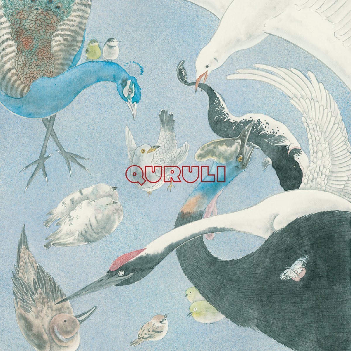papierlilies's tweet photo. I love Yuta Niwa's cover for Quruli's Twelve Ephemeral Variations album. In an era of AI-generated laziness it's refreshing to see beautiful, handcrafted art. https://t.co/mEhnhCNI9w