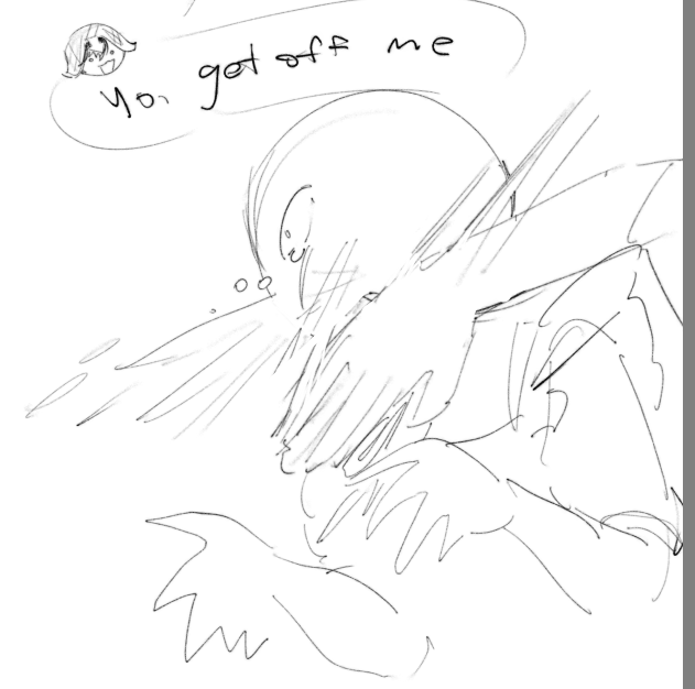 Sam_IsCool_'s tweet photo. drawing as I watch. this is entertaining. #verity #lookout3d https://t.co/fg84SLfIzP