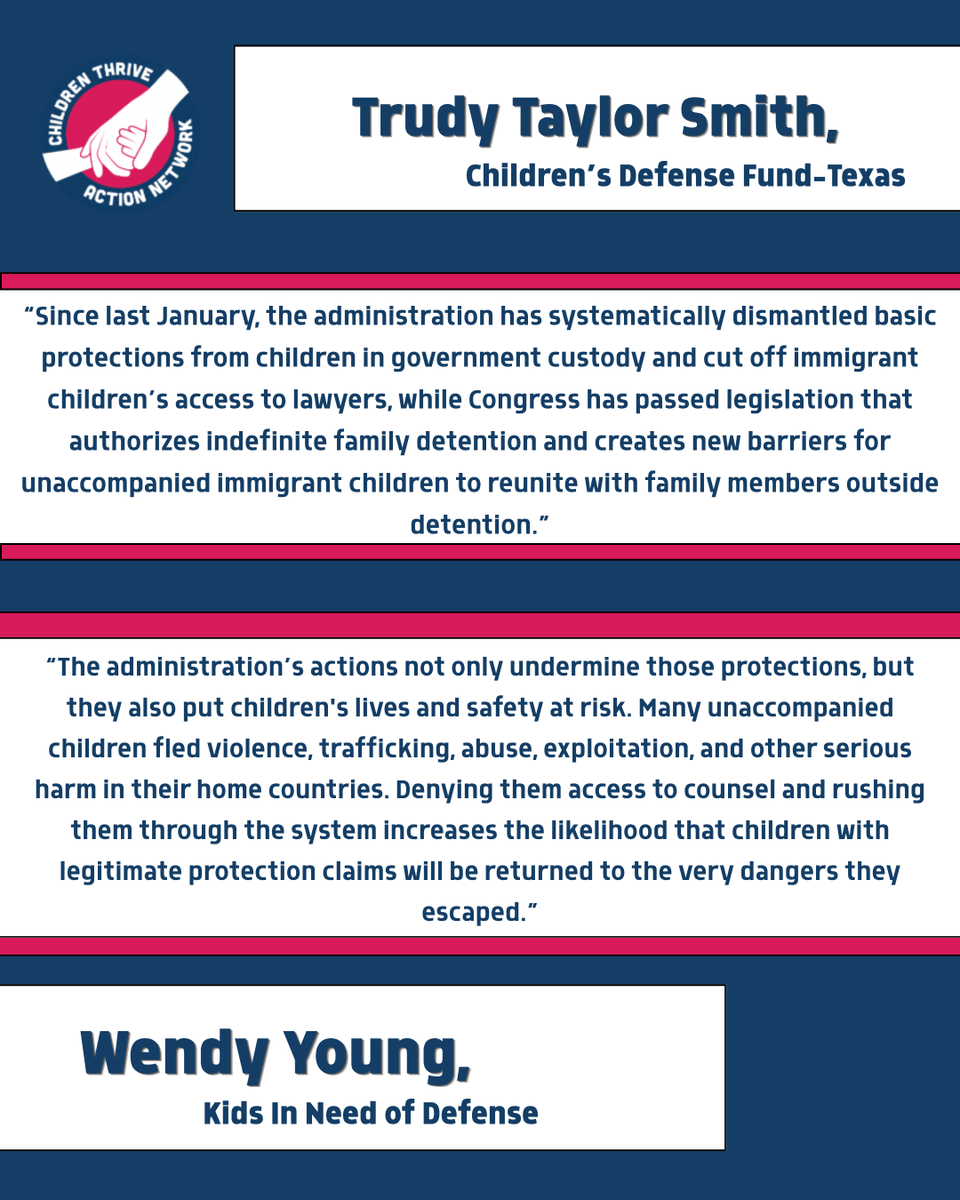 LetKidsThrive's tweet photo. [2] Read the full statement from children's advocates at: https://t.co/4BzvFUSO7i. https://t.co/fpxhxYIv2S