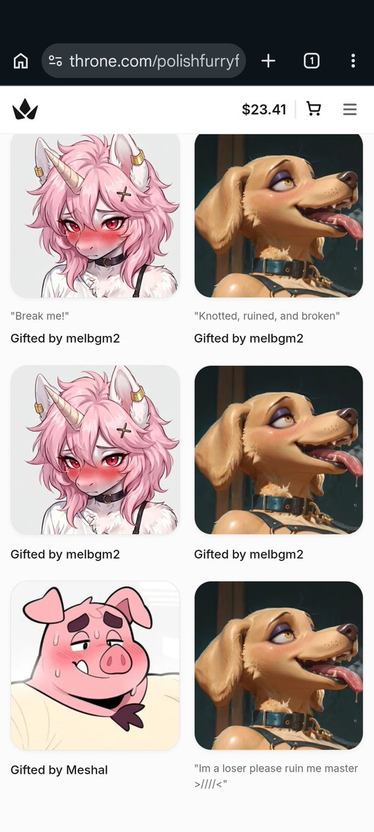 CanineGods's tweet photo. What a good puppy~
He enjoyed being used as my personal knotsleeve and gave me treats for that 🤭
You $luts should follow his steps, come step into my dms and get pregnant filled with superior canine cum~
#2DFD #Furry #Findom #Furryfindom https://t.co/kS6XeIIrg1
