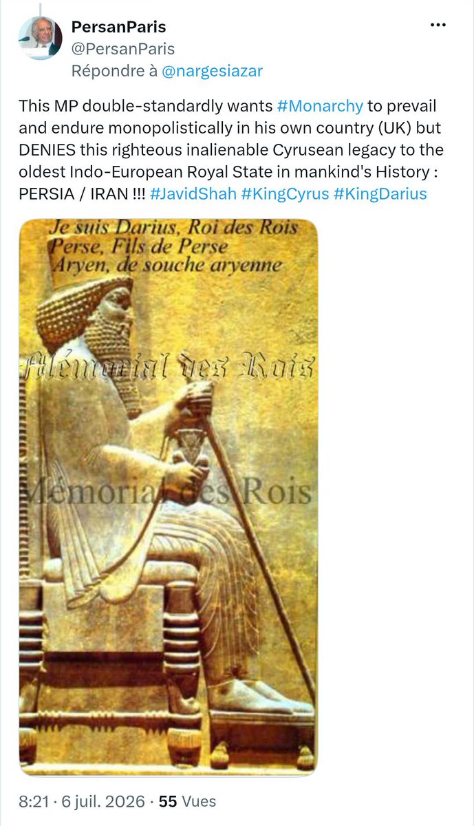 PersanParis's tweet photo. At the risk of repeating myself endlessly, like Sisyphus... https://t.co/W9toviSJPf