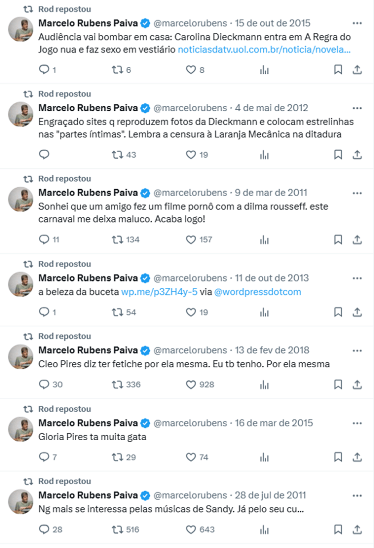 MafinhaBarba's tweet photo. @folha Aqui alguns tuites do nosso feminista Marcelo Rodinhas Paiva https://t.co/I2aYx9qtzD