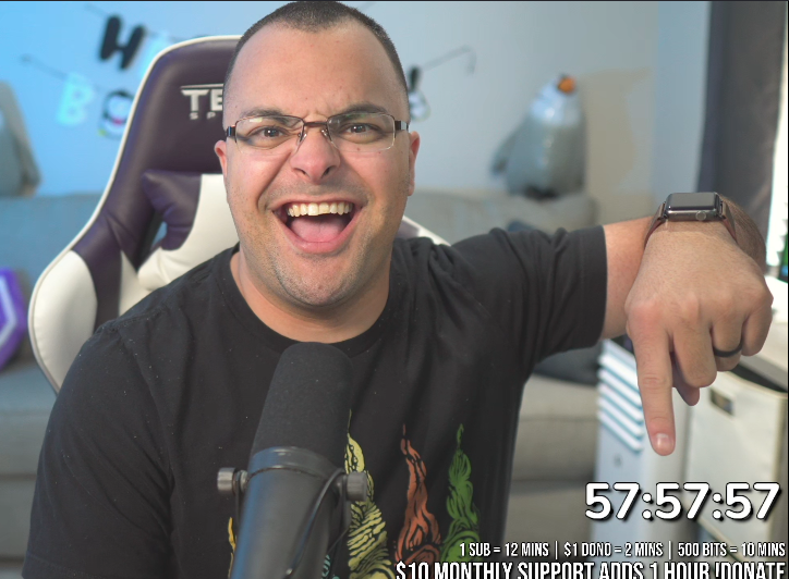 PastorSouZy's tweet photo. "How is the stream-a-thon going?" https://t.co/WEEELXB1FH