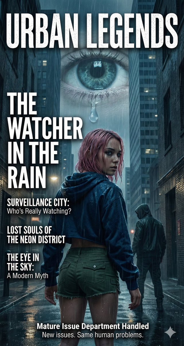 krisnothing0's tweet photo. Urban Legends magazine The watcher in the rain https://t.co/2AEdYnP6VQ
