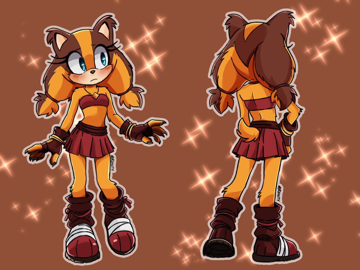 riinity's tweet photo. 🧡 Savage and Glam 🧡
#sonicthehedgehog #sticksthebadger #stickssonicboom #sonicboom #digitalcoloring #DontREUPLOADMyArtPlz #rinissketchingforfun https://t.co/zgNgqX1TFw