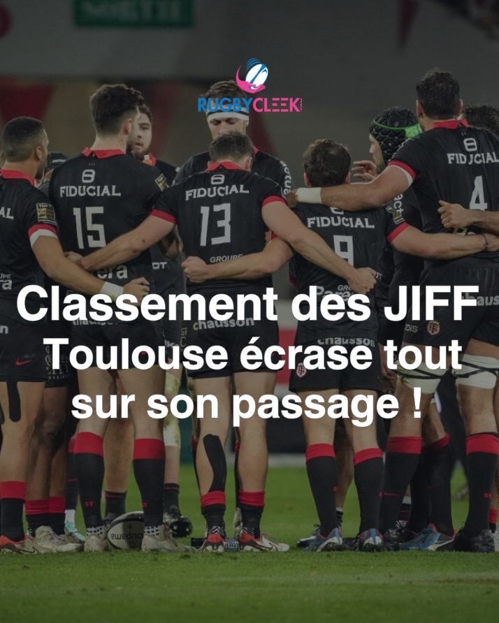 RugbyCleek's tweet photo. 🚨𝙅𝙄𝙁𝙁 ! Le Stade Toulousain termine en tête du classement du Top 14 ➡️ https://t.co/PS1byglzjR #Rugby #Rugbycleek #Top14 #StadeToulousain https://t.co/QgNDvO8eCV