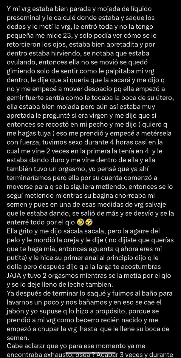luchaword's tweet photo. Relato Erótico: Experiencia con mi prima 😈Chat hot incesto
#ChatHot #Culona #Incesto #Incestoconprima #RelatosEroticos #ConfesionesEroticas #Sexo https://t.co/BdYQlOWoD2