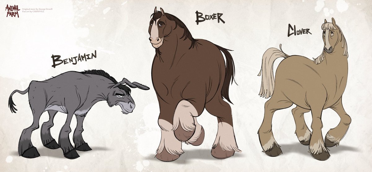 CARNIVILL's tweet photo. Some other characters + close-ups

#animalfarm https://t.co/IZ8EZuJVpJ