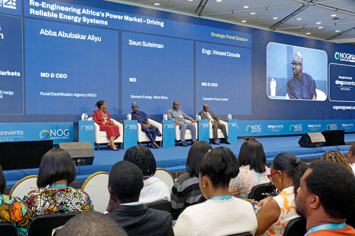 abbaaliyu_'s tweet photo. There is no shortage of conversations about Africa's energy future. The real opportunity is turning those conversations into practical action.

I was pleased to join fellow industry leaders at the 2026 NOG Energy Week Conference & Exhibition, where we discussed what it will take to re-engineer Africa's power market and build energy systems that are reliable, resilient, and investment ready.

One point I shared is that Africa's energy challenge is no longer simply about generating more electricity. It is about creating electricity markets that investors trust, utilities can sustain, and consumers can depend on. That requires bold reforms, stronger institutions, better data, and a willingness to embrace innovative solutions.

For Nigeria, the implementation of the Electricity Act has opened new possibilities for decentralized energy, while renewable energy and mini-grids are proving that they are not alternatives to the grid, they are essential partners in building a more reliable and inclusive electricity ecosystem.

I appreciate the organisers of NOG Energy Week for convening such an important conversation and my fellow panelists for the rich exchange of ideas. As we continue to shape the future of Africa's energy sector, collaboration will remain our greatest asset.

#NOGEnergyWeek #EnergyTransition #PowerSector #RenewableEnergy #MiniGrids #EnergyAccess #REA #AbbaAliyu