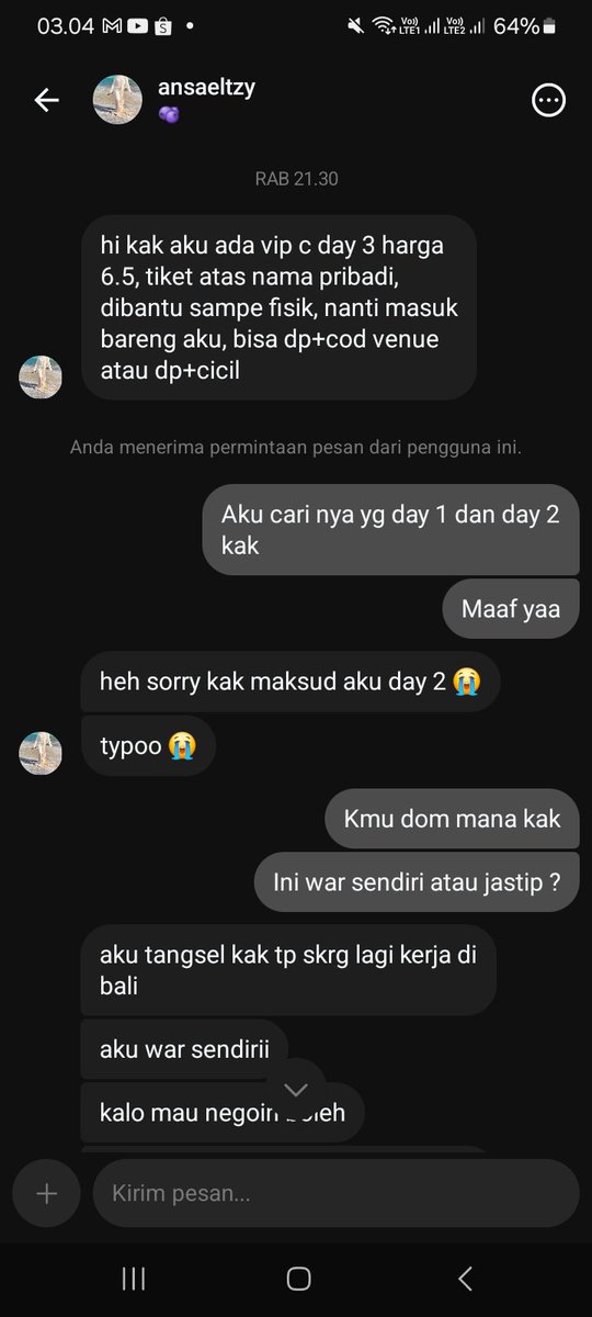 yrstashu's tweet photo. Cuma mau kasih tau ati ati scam ya temen temen , ini dia akun threadnya uda ganti nama https://t.co/9uvbZmUsK4