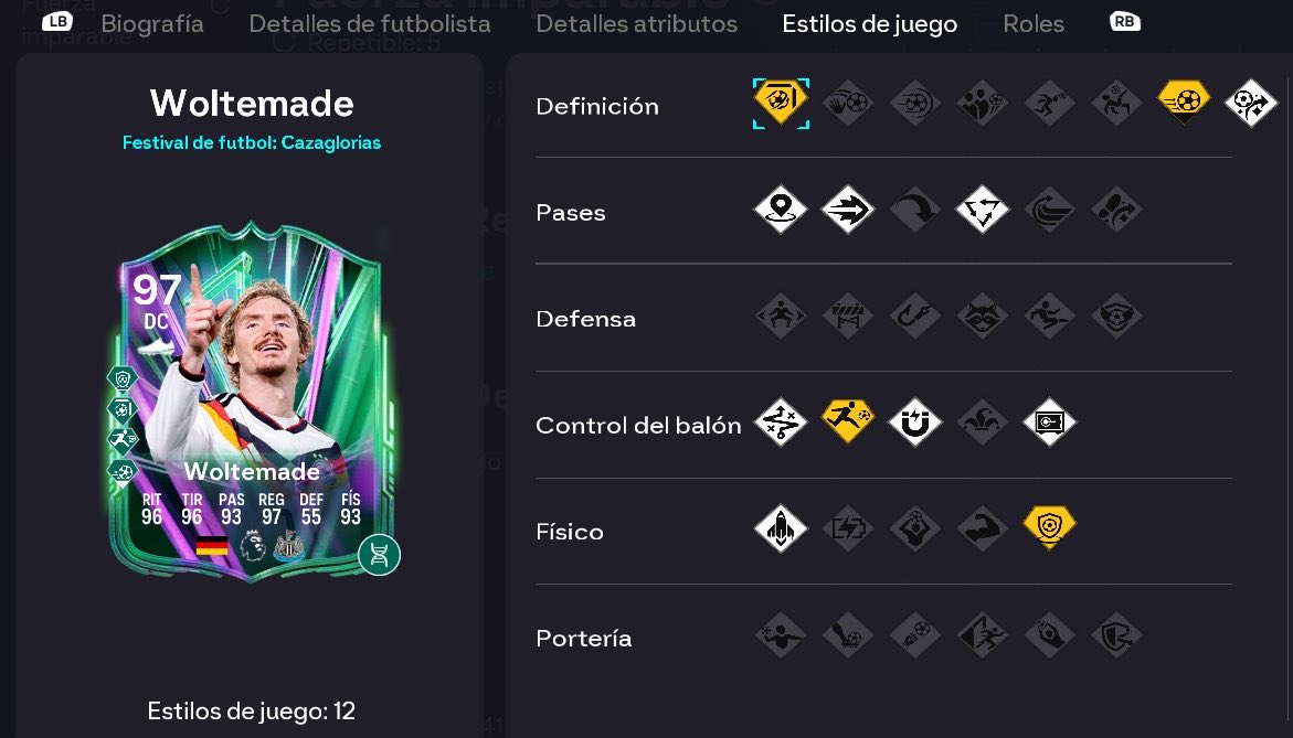 JuniorSintress's tweet photo. LISTA de 12 PS ➡️ 8 PS + 4 PS+ que usó en WOLTEMADE GLORY HUNTER 👇🏻👀

✅Uso Tanque+ en lugar de Pase Incisivo+ por el Tipo de Delantero que suele aguantar bastante el Balón dentro del Área

✅Si les gusta Jugar a Centrar cambiar el PS de Revolucionario por Cabezazo https://t.co/9D4P0qWiyO