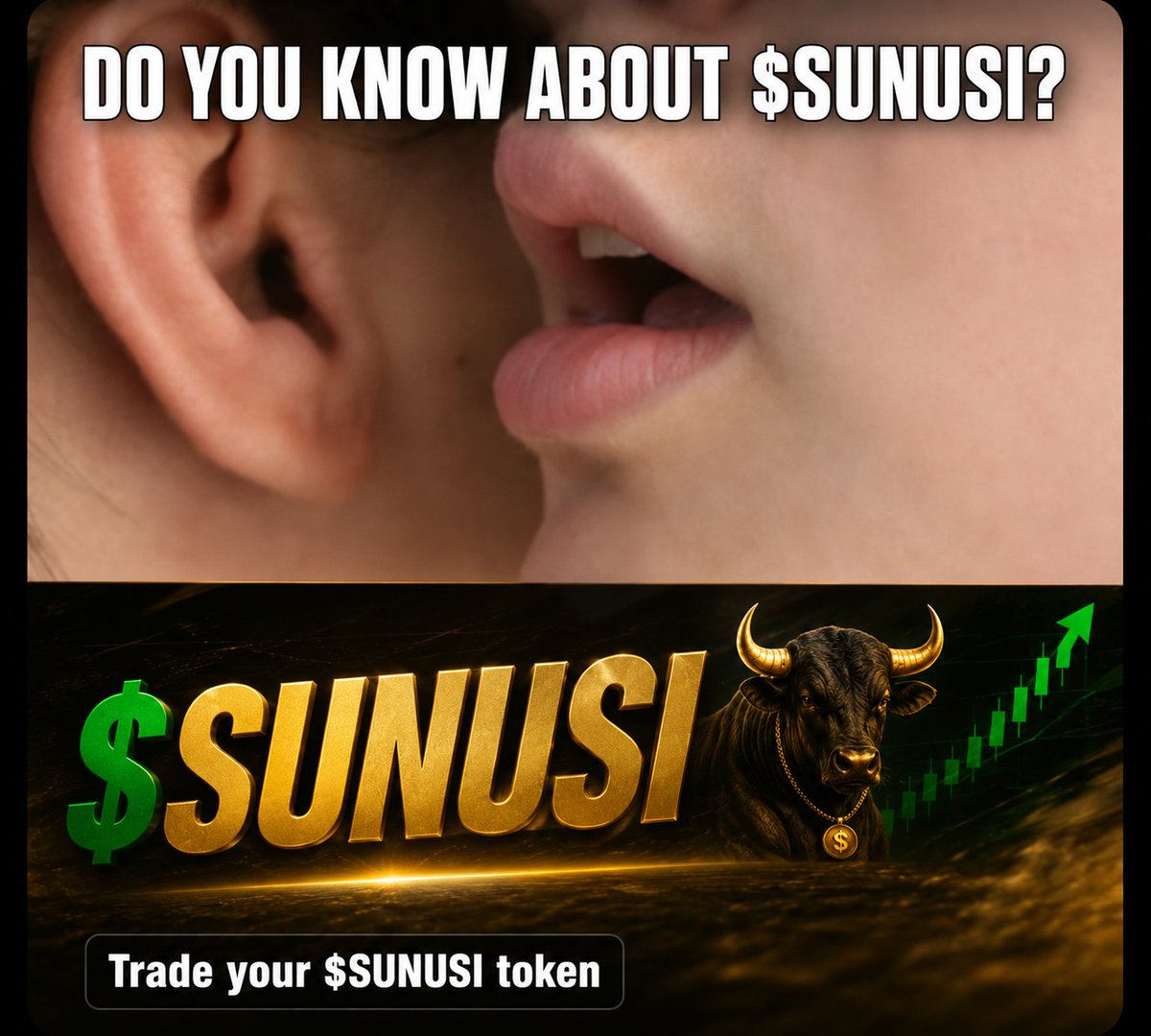 princegaxa's tweet photo. 🐂 The African Bull is charging.
$SUNUSI is one to watch on Solana.

🚀 Trade your $SUNUSI token before everyone catches on.

#SUNUSI #Solana #Crypto #SOL #Memecoin @SunusiMinjibir https://t.co/Zl4W3dslN3