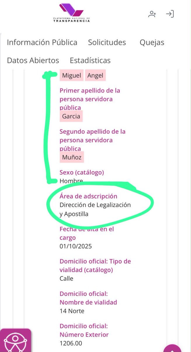 _Solar_666's tweet photo. @e_consulta @SEPGobPue Muuuuuuuy interesante, dado que este tipo trabaja ahí, a pesar de que en el mismo video dice “me imagino por YO NO TRABAJO EN DIRECCIÓN DE APOSTILLA”, pero transparencia dice otra cosa… https://t.co/PDrXW6eHF5
