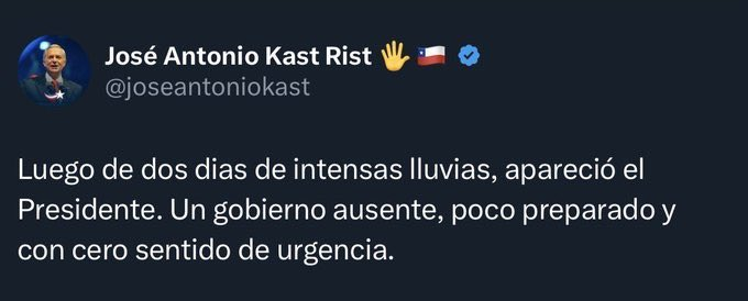 j_nacho1's tweet photo. @PresidenteKast El candidato José Antonio Kast estaría muy enojado con el Presidente Kast por el PAPELÓN que está haciendo! https://t.co/NQePfiCuzU