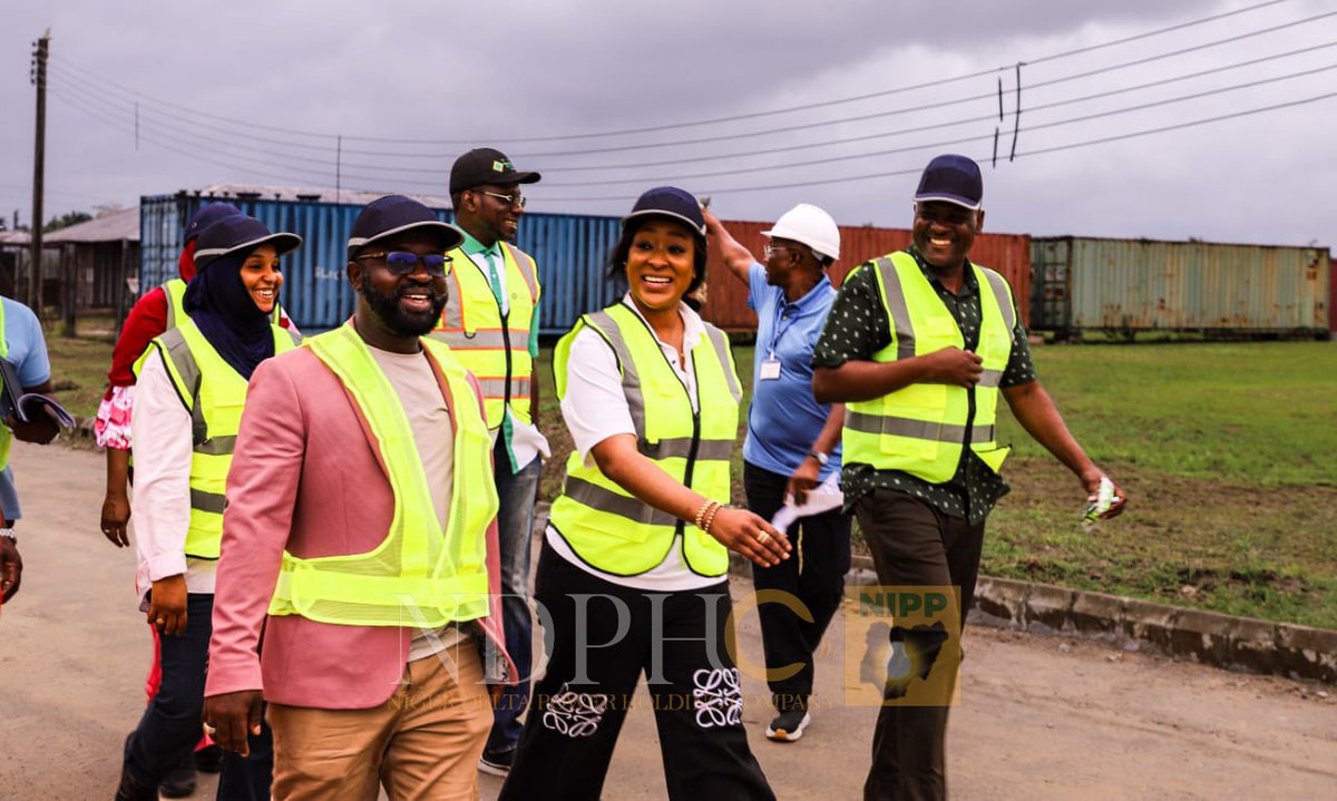 ndphconline's tweet photo. Today, Thursday, July 9, 2026, marks a major milestone for NDPHC as the MD/CEO, Engr Jennifer Adighije @jenniadighije, in the company of the E.D, Generation, Engr. Abdullahi Kassim led her team in issuing the Notice to Proceed (NTP) &amp; handing over the site to the OEM, Schneider.. https://t.co/sRZlyMXmxt