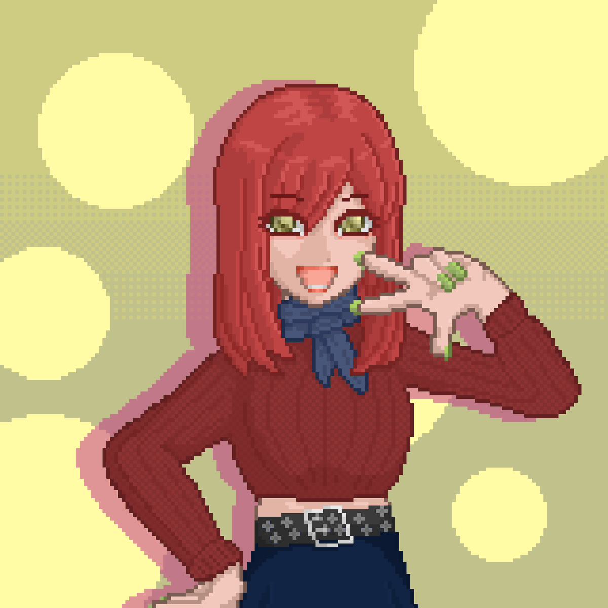 ochumakurobeta's tweet photo. #スーパーゲ制デー
#SuperDevDay

新しいゲームの制作も始めました！
メインキャラ予定の3人、かわいく描けたので見てください！
占いをモチーフにした、言語解読的なゲームになる予定？
まだわかりませんが・・・！ https://t.co/BccH5d1h8X