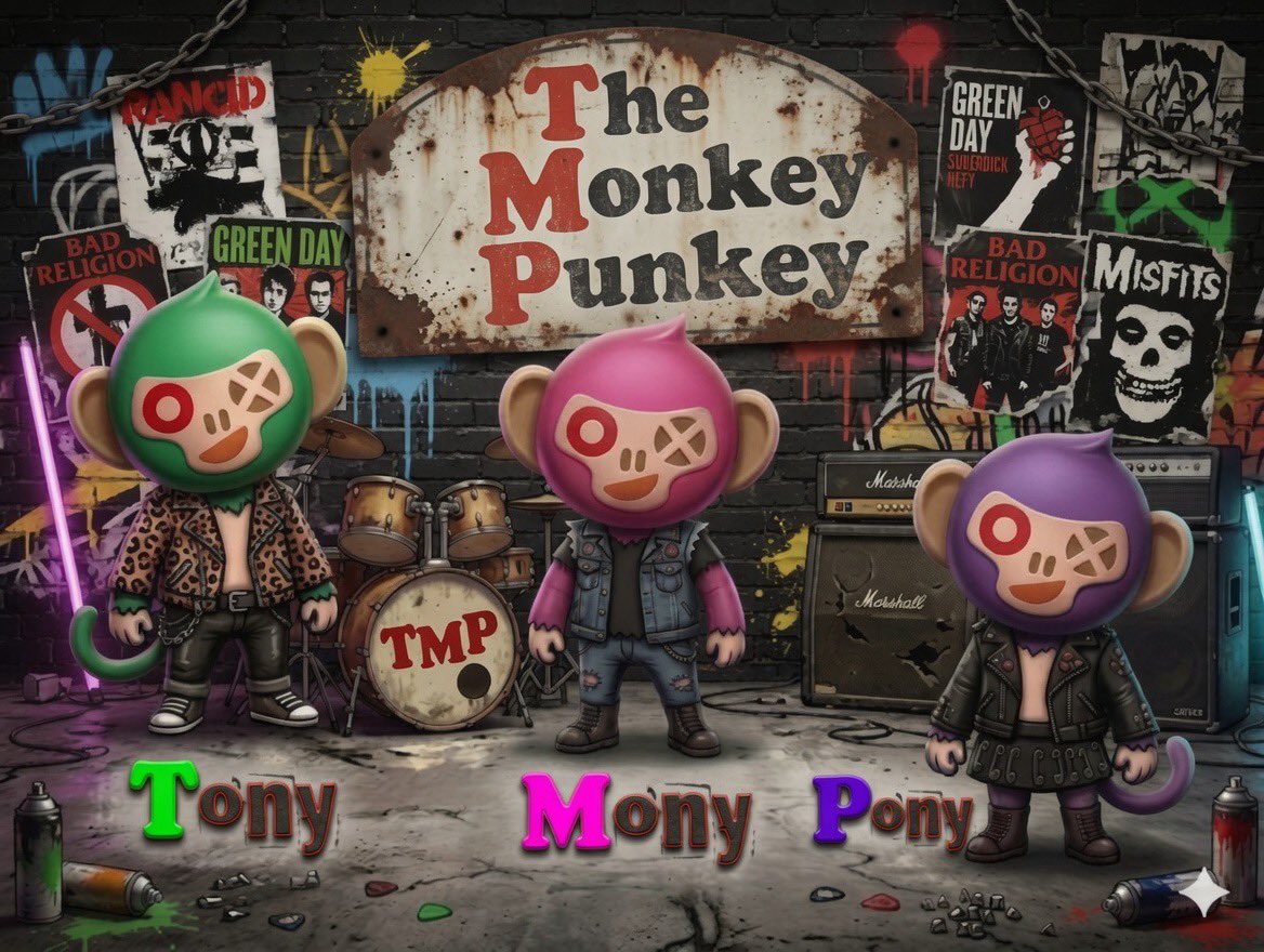 themonkeypunkey's tweet photo. 次回のモンパンちゃんは尼崎BASSにて初の35分ステージ
約1年ぶりの懐かしい曲やっちゃいますかー
カバーもやっちゃいますかー
ガラッとセトリ変えてみちゃいますかー
ま、あくまで予定ｯｽ😁

2026.7.26(日)尼崎BASS

#TheMonkeyPunkey
#モンキーパンキー
#猿真似パンクバンド https://t.co/YD6bXNJ4fY