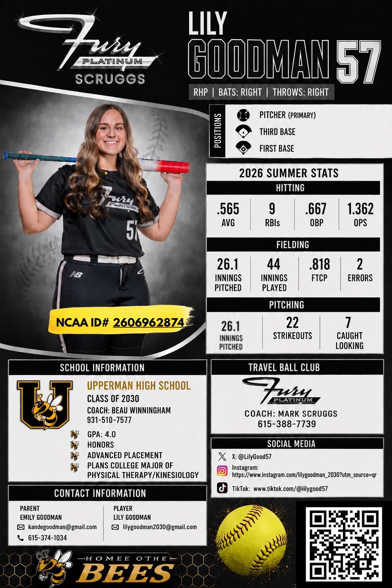 LilyGood57's tweet photo. @IndStSoftball Come see me play! https://t.co/zi5RLQYUbx