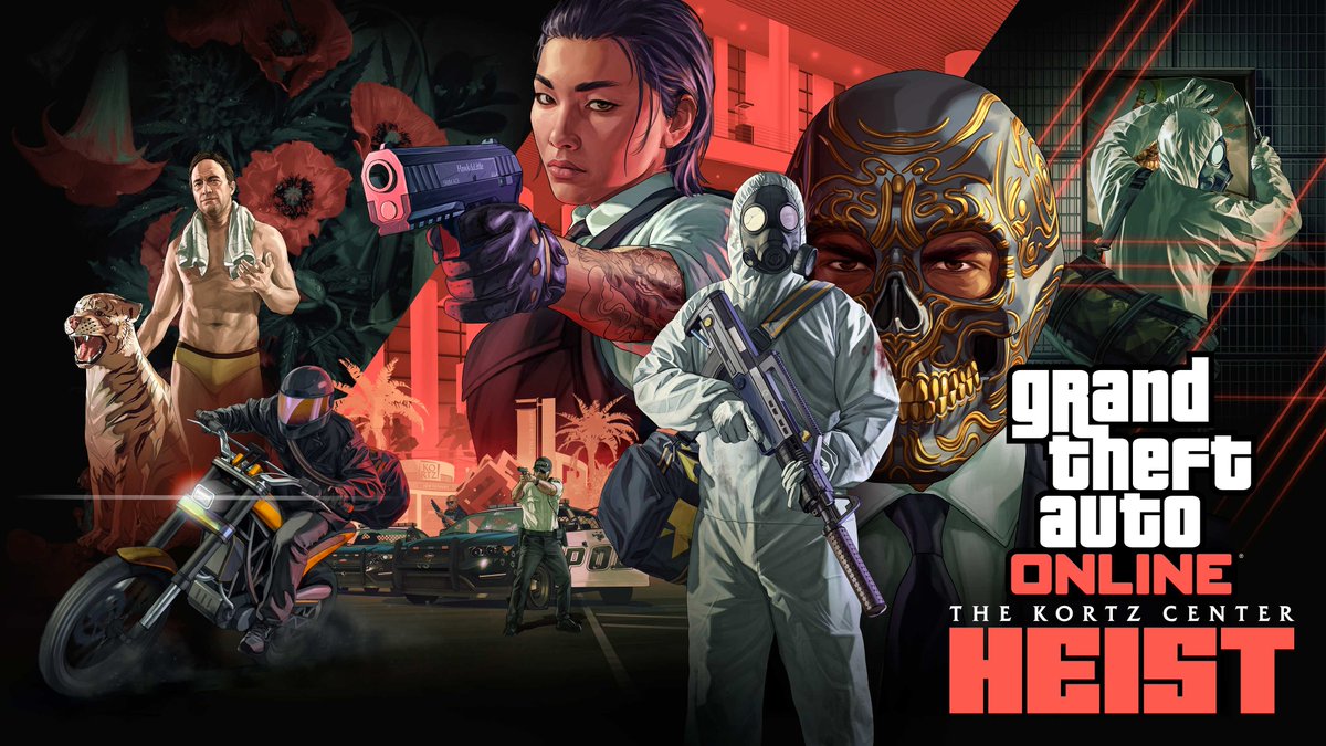 GTAnewsJP's tweet photo. 【GTAオンライン新大型強盗ミッション】

・新コンテンツ「Kortz Center Heist」が7月14日配信

・美術館を舞台にした大型強盗ミッション

・最大4人協力プレイに対応

・ソロプレイも可能

・新施設「Art Studio」を拠点として準備

・偽物を制作し本物の絵画とすり替える要素を追加

・下見・潜入・脱出ルートを自由に計画可能

・監視カメラや目撃者対策が報酬額に影響

・盗んだ名画は売却だけでなく自宅に展示も可能

・毎週3種類の新たな絵画ターゲットが登場

・新スーパーカーなど複数の新車両も追加予定

・GTA+会員は新車「Grotti Veleno GT」を先行無料入手

・期間限定で最大100万GTA$など豪華ログイン特典も配布💰🎨