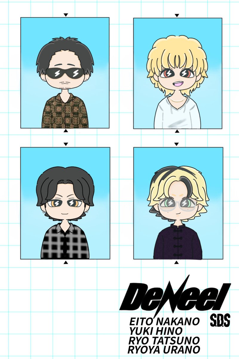 utarou0222's tweet photo. #DeNeel #DeNe_ART
#証明写真風イラスト #ファンアート
#underdogs #ドキドキ https://t.co/pt7SXEeKI2