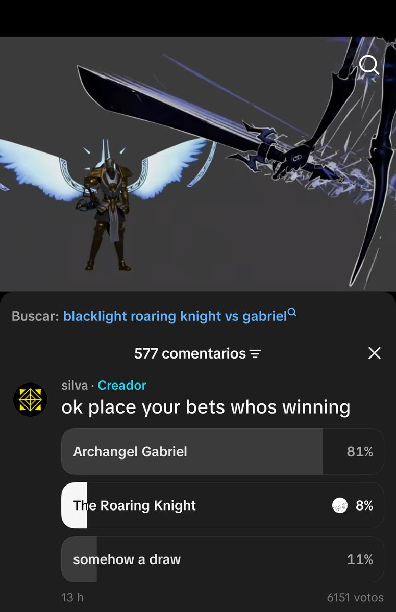 WireToucher67's tweet photo. People really underestimate how powerful the roaring knight is I'm mad https://t.co/QJBhFfIGqY