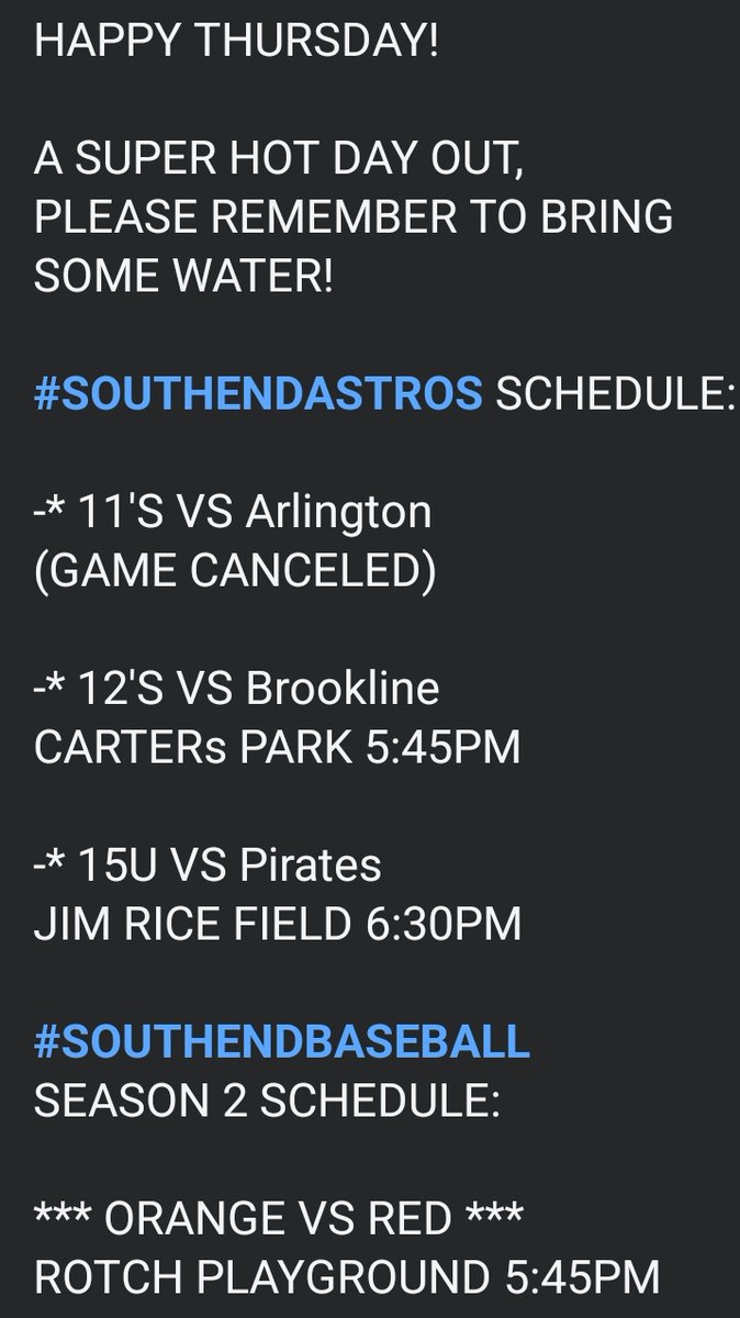 South End Baseball tweet media
