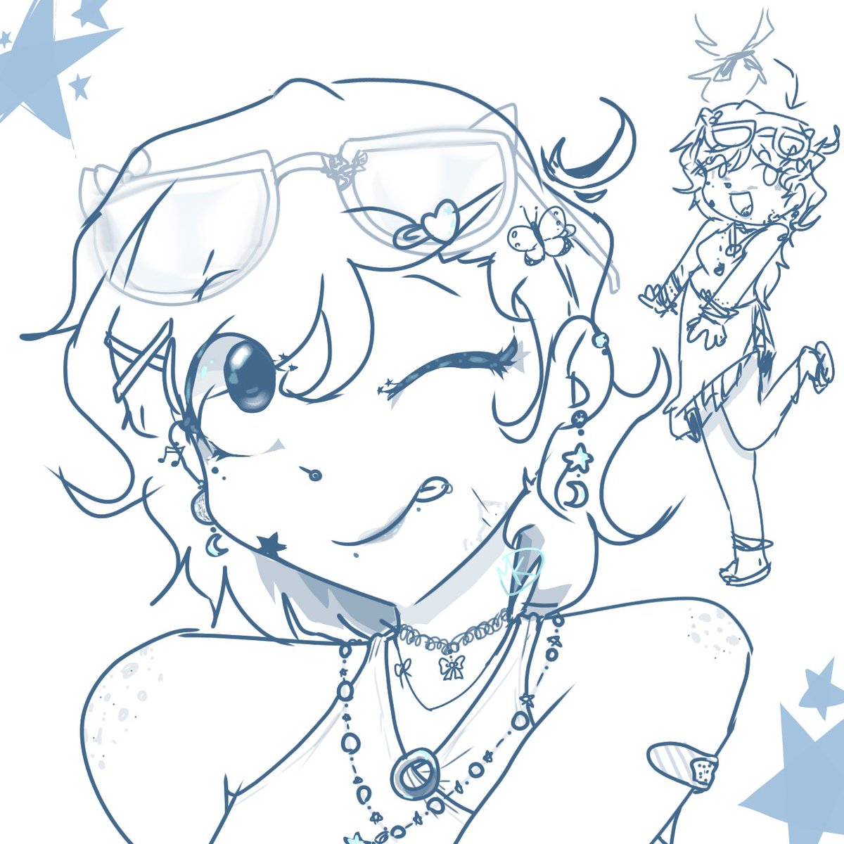 Sweet_Traps22's tweet photo. @yy7yumii That's so adorable aww! 🥹 Here is some of mine. would LOVE to be art moots  ^^ https://t.co/jK8IFuan4i