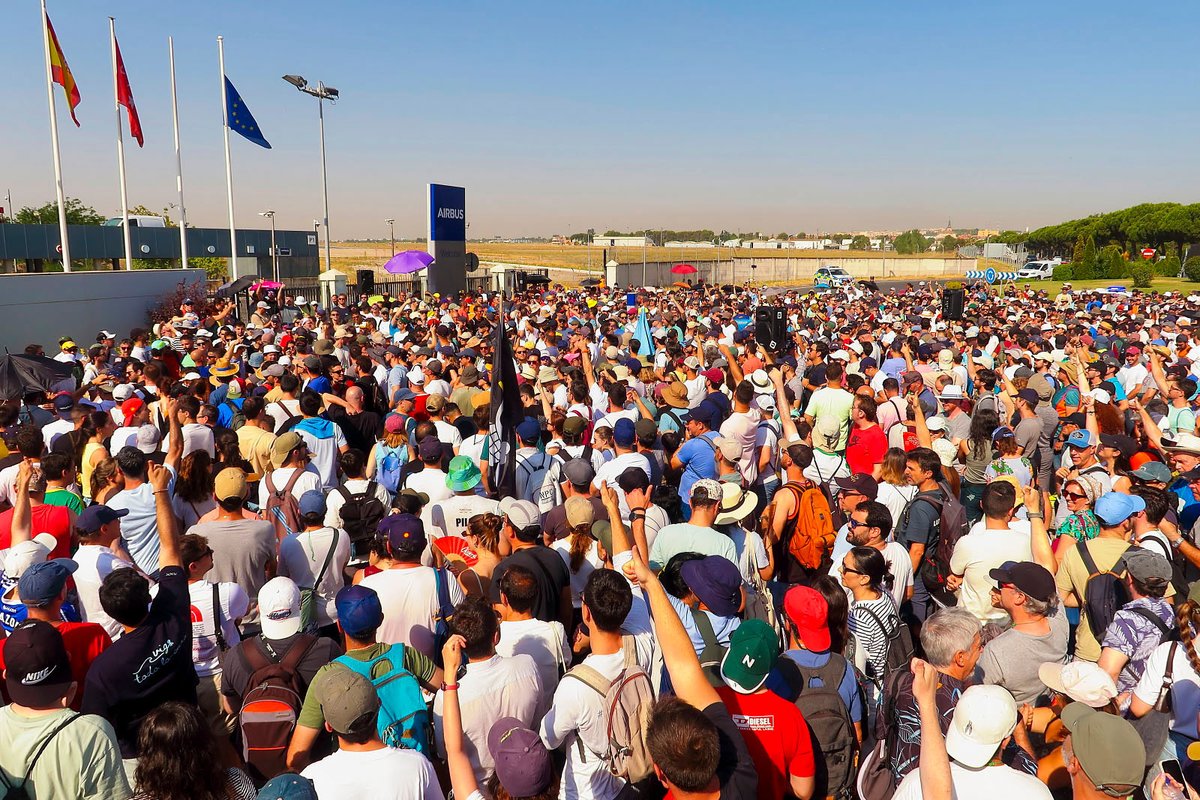 JorgeGuardia_'s tweet photo. Airbus España en huelga.
Día 7. https://t.co/FzvkoH5dUv
