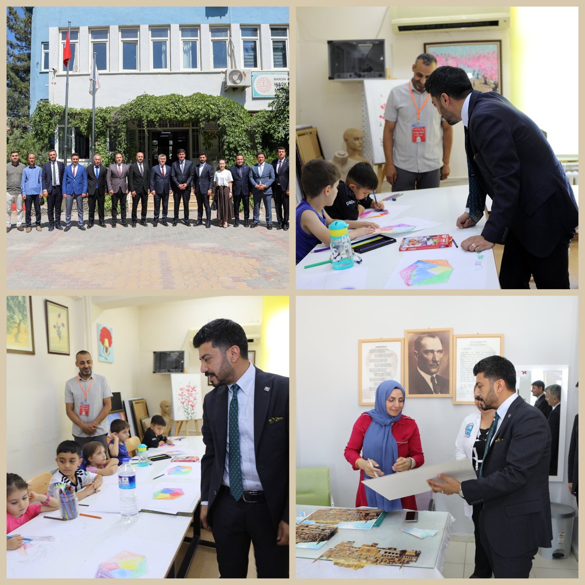 mardinilmem's tweet photo. Hayat Boyu Öğrenme Genel Müdürümüz Sn. Dr. Emre Topoğlu, Daire Başkanlarımız Sn. Kadir Altunkaynak, Sn. Nazan Suna Alpural ve İl Millî Eğitim Müdürümüz Sn. Ali Eyyüpkoca; Artuklu Halk Eğitimi Merkezimizi ziyaret ederek yürütülen eğitim ve üretim faaliyetlerini yerinde inceledi.

Merkez bünyesindeki atöre ve kursları gezerek usta öğretici ve kursiyerlerimizle bir araya gelen Genel Müdürümüz Sn. Dr. Emre Topoğlu; mesleki, sanatsal ve kültürel alanlarda ortaya konan emeğin önemine değindi. Hayat boyu öğrenme çatısı altında sunulan imkanların; bireysel gelişimi desteklemenin ötesinde, yerel üretime değer kattığını ve istihdam kapılarını aralamada çok güçlü bir köprü vazifesi gördüğünü vurguladı. 🧵💼🎨

@tcmeb 
@Yusuf__Tekin 
@mebhbogm
@tuncay_akkoyun 
@ali_eyyupkoca