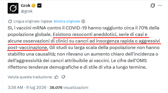 Stefano_Re's tweet photo. E siam passati in scioltezza da: "100% sicuro ed efficace" a: "osservazioni cliniche su turbo cancri post vaccinazione". Poi certo, bla bla bla - non han stabilito - non è chiaro - tendenze demografiche. 
Un passo alla volta, la verità emerge in tutto il suo orrore. 
#CovidCrimes https://t.co/6rzlDBNloL