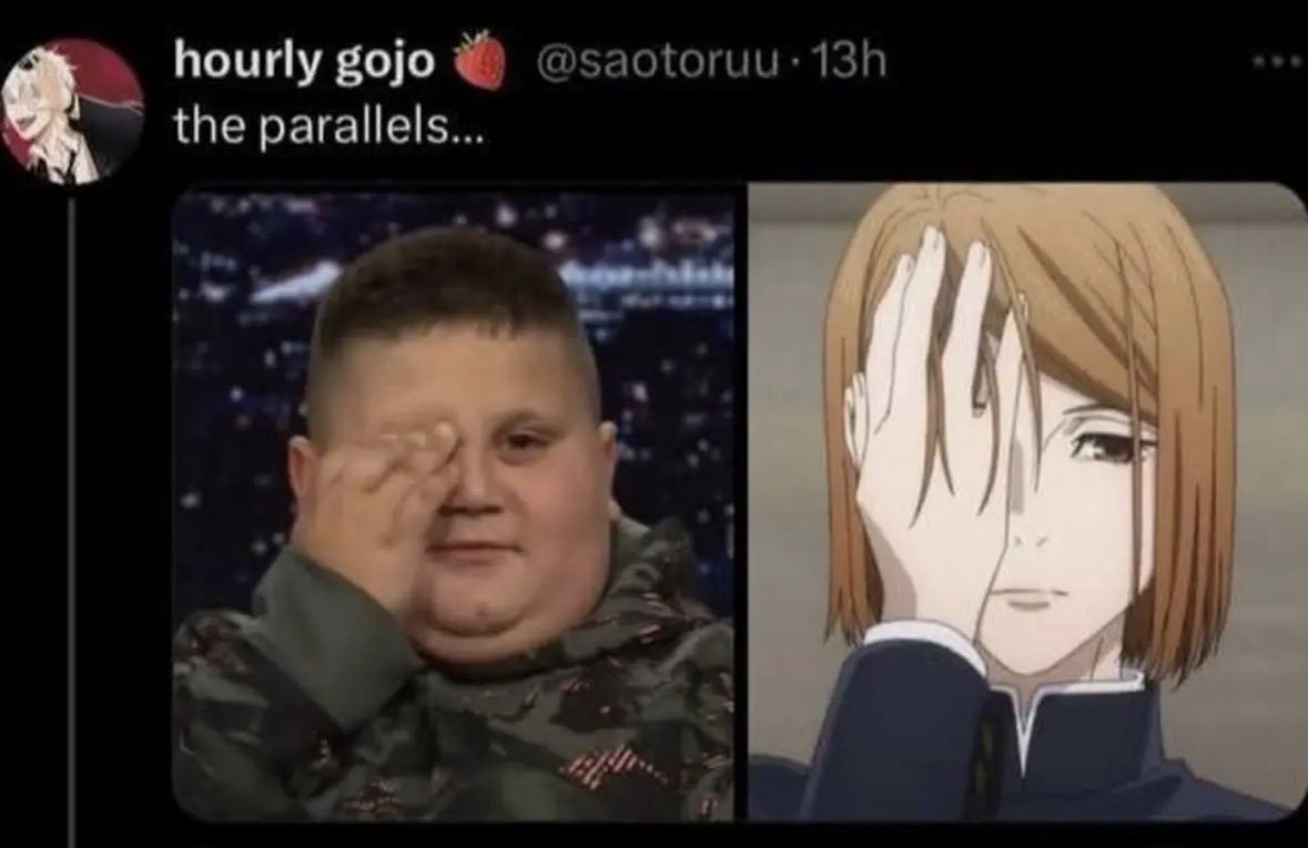 shobloxian's tweet photo. the parallels... https://t.co/M3OcZ7C4pJ