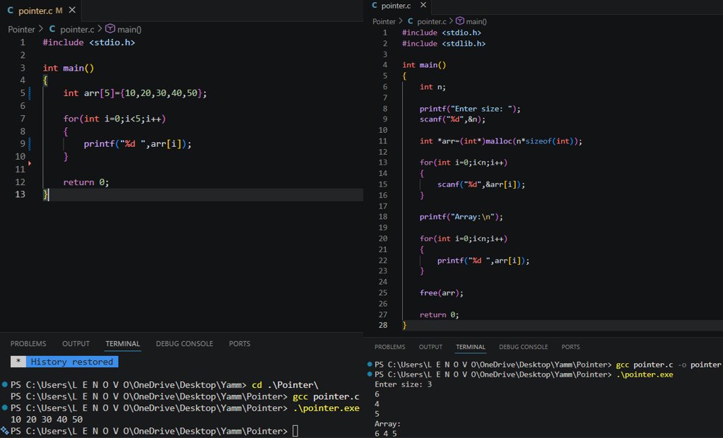 samyamss's tweet photo. #LSPPDay38
Today I strengthened my understanding of arrays in C by learning static and dynamic arrays, string handling, common array operations,and the two-pointer optimization pattern through hands-on coding and practice.
@lftechnology
#60DaysOfLearning2026 #LearningWithLeapfrog https://t.co/rOhmyclvTk