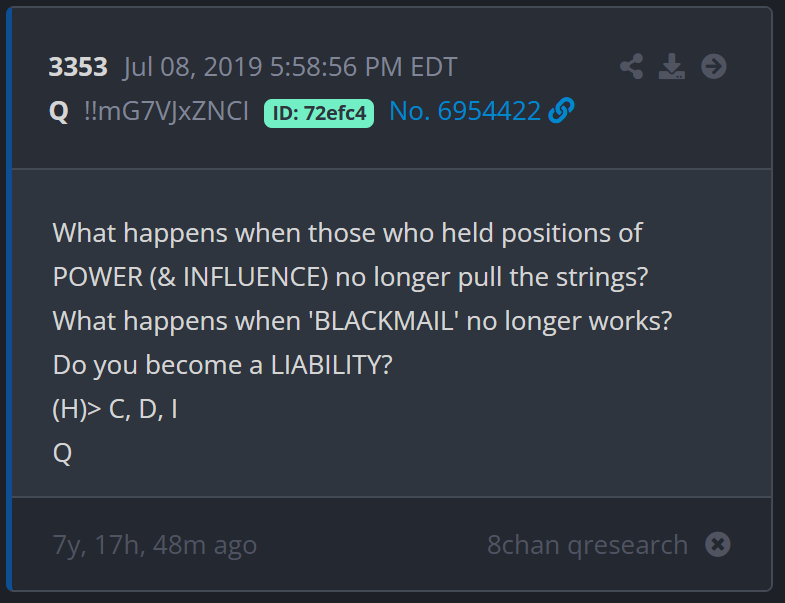 LIQHT4067's tweet photo. @ABridgen WWG1WGA - Jul 8th - 7 Year Delta https://t.co/0MFDKeBBbE
