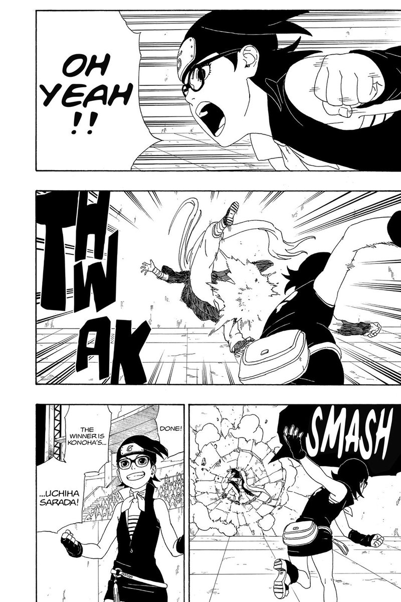 ollywams19186's tweet photo. A thread of cool images on why Sarada is the best Female Fighter in the entire franchise from nng to tbv https://t.co/goR3Vwl51B