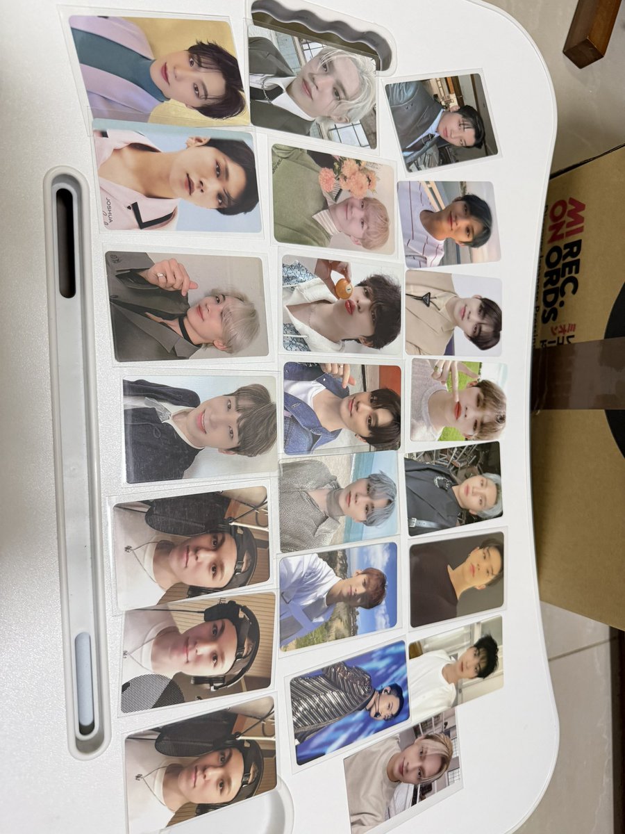 Jungboo_shop's tweet photo. ~  ⑅ᕱ ♡ ‧₊˚ พร้อมส่ง การ์ด 
- แท้ทุกใบค่ะ 💯 ราคาดีเเน่นอนบางใบเสนอมาได้เลยค่ะ

~ ค่าส่ง 30 ค่ะ  📪✨

#ตลาดนัดสวนแครอท #ตลาดนัดเซเว่นทีน #ตลาดนัดseventeen ตามหา wts jp เอสคุปส์ อูจี  เวอร์น่อน มินกยู วอนอู  จองฮัน โจชัว  dk ซึงกวาน the8 จุน โฮชิ  dino https://t.co/7zLUELlpEE