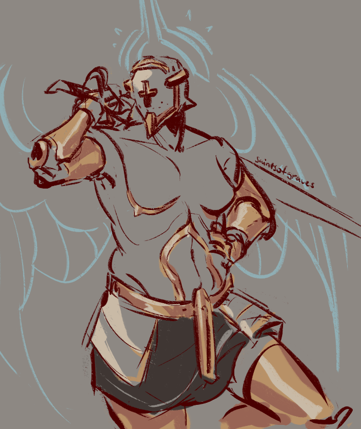 saintsofgraves_'s tweet photo. posting more doodles bc im finally drawing again #ultrakill https://t.co/Xy5s2R0jzW