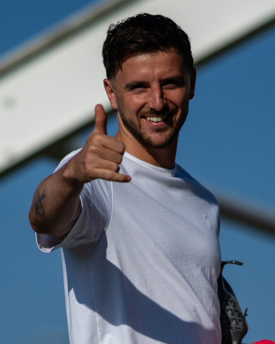 ManUtd's tweet photo. Yes, Mase 🤙

Find out what happened on day one of pre-season ⤵️