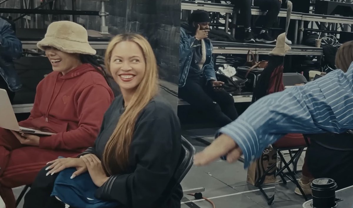 B7Album's tweet photo. We get at least 3 new Beyoncé looks this weekend https://t.co/4VgbpACLjO