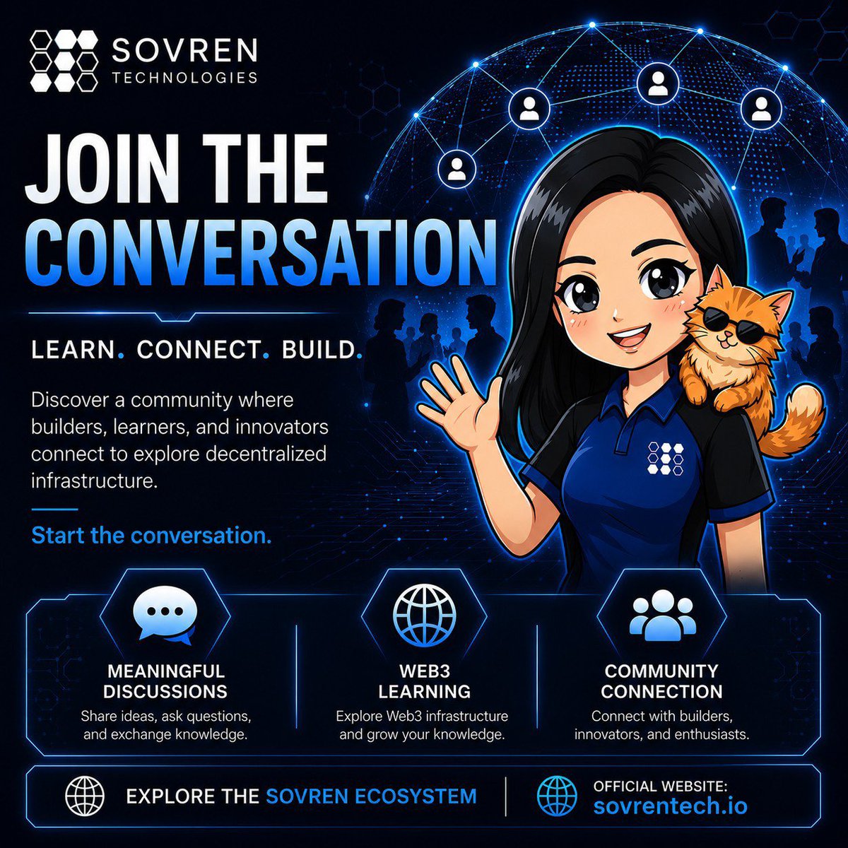 BelmonteDevine's tweet photo. Join the conversation. Join the community.

Explore the Sovren ecosystem and access the official Discord community through the official website.

🌐 Official Website: https://t.co/aeKXR2xzga
#Sovren #Web3 #Infrastructure $SOVR
@sovrentech https://t.co/Is5XgiKCYI