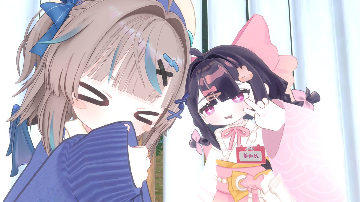 M1mimiVrc's tweet photo. ツーショ！(1/2) https://t.co/n3gked5Ajf