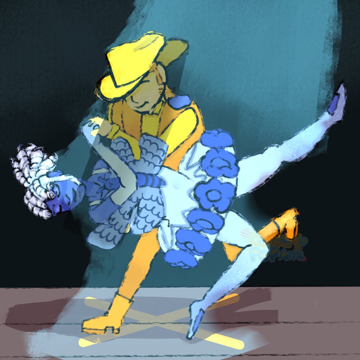 SillySmartArt's tweet photo. I made blue and yellow from Deltarune :3 light &amp; no light ^^ #deltarunefanart #bluedeltarune #yellowdeltarune #fanart https://t.co/2FyURSICXq
