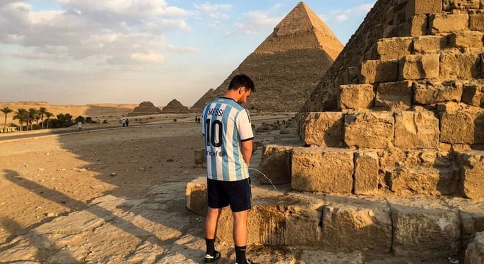 ardanmuhammad_'s tweet photo. Hahahahhaha. Vamos Messi. 
#messi #egypt https://t.co/ThgTdVlJcz
