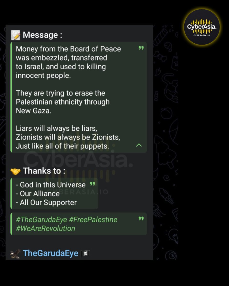 cyberasia_io's tweet photo. 🚨 Morocco Alert 🇲🇦
Pro-#Palestine #hacker group #TheGarudaEye has carried out a #DDoS (Distributed Denial of Service) attack targeting https://t.co/7iUBmjODGU, the official technology and business platform focused on #Morocco’s tech sector.
#CyberAttack #MoroccoTech https://t.co/MswKoetRMI
