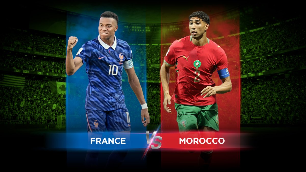 POPGtoken's tweet photo. France vs. Morocco

Quarter-final | 9 July | 20:00 UTC

Venue: Boston Stadium

This is where legends are made. Who wins? 👇

#POPG #POPGCommunity #Football #Matchday https://t.co/KPU9xqKXEL
