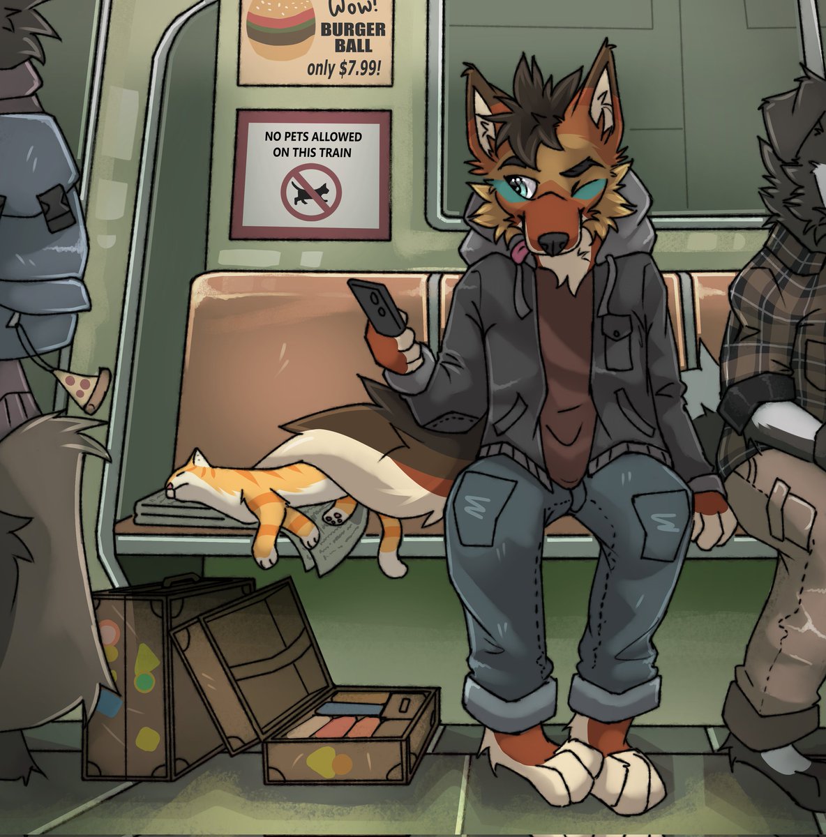 ScrunklyYote's tweet photo. eepy cat https://t.co/YVr9NuxfNQ